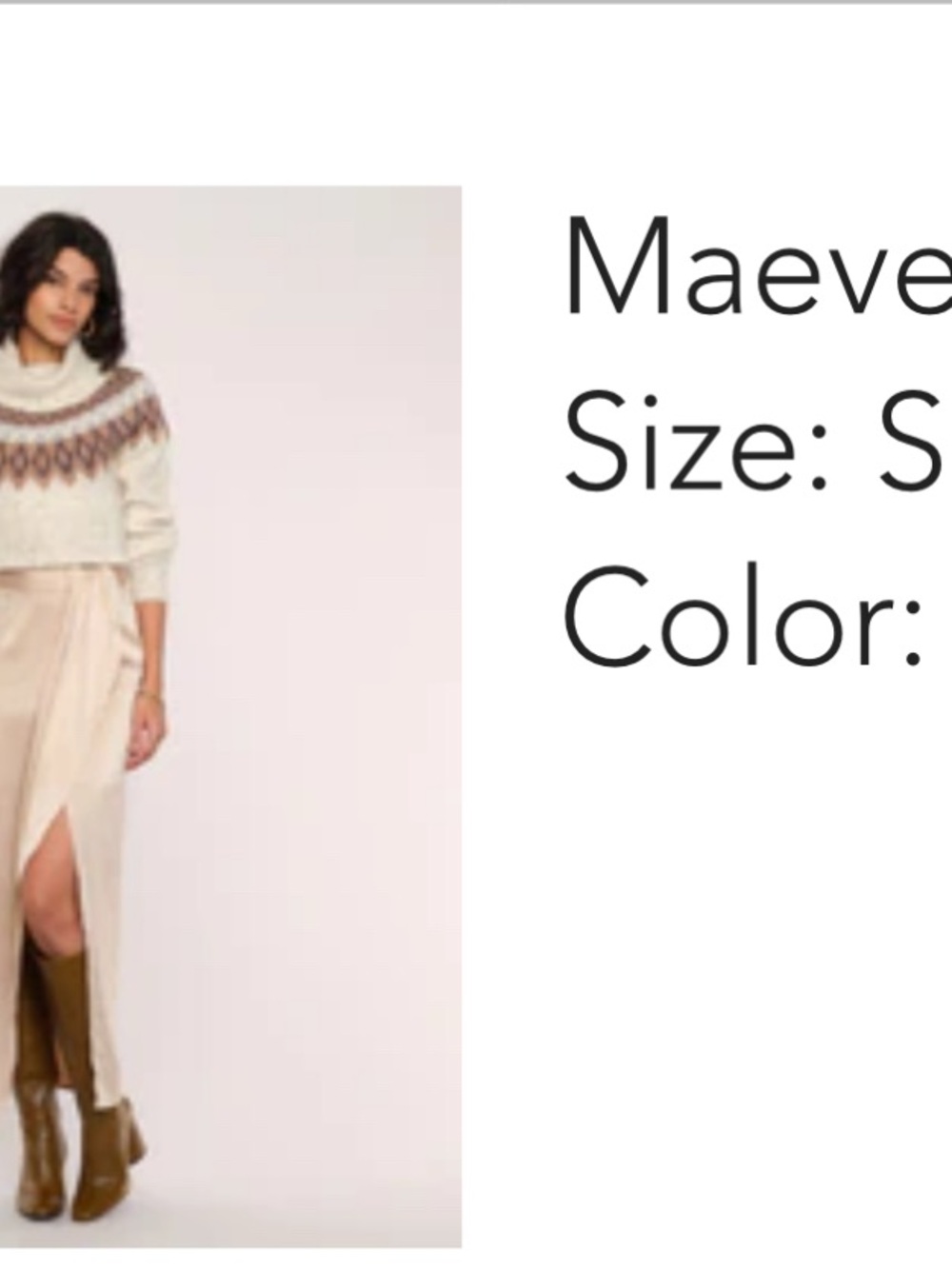 Heartloom Maeve skirt